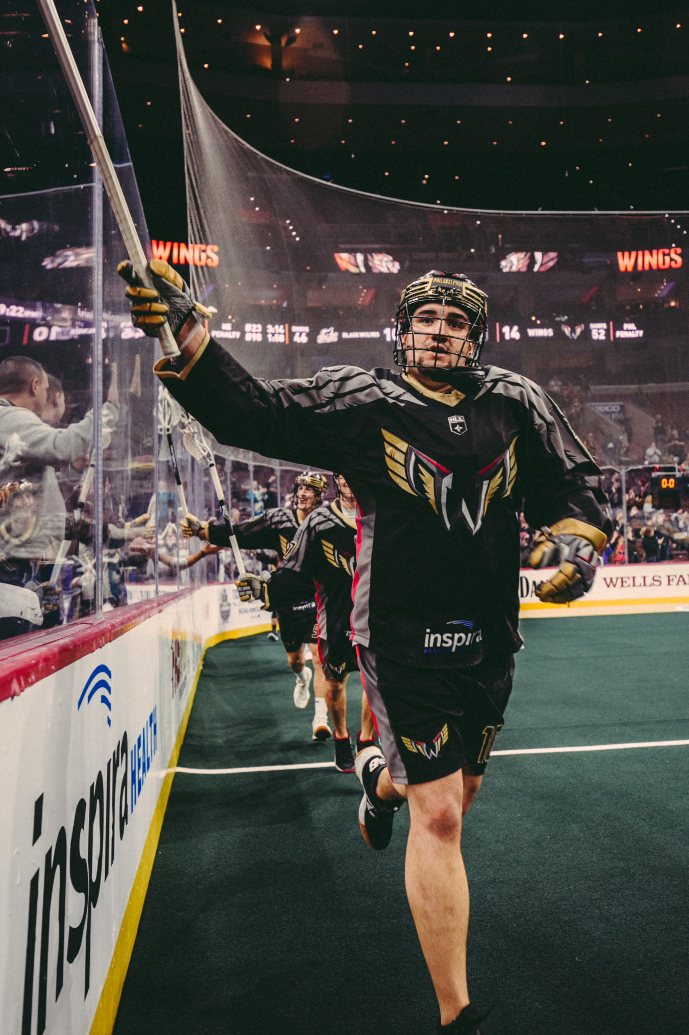 Wings Win First Leg Of HomeAndHome With Black Wolves Philadelphia