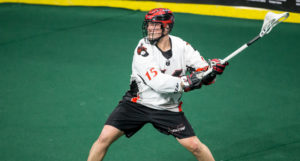 Corey Small playing for the Vancouver Stealth