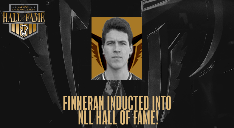 Kevin Finneran inducted into NLL Hall of Fame
