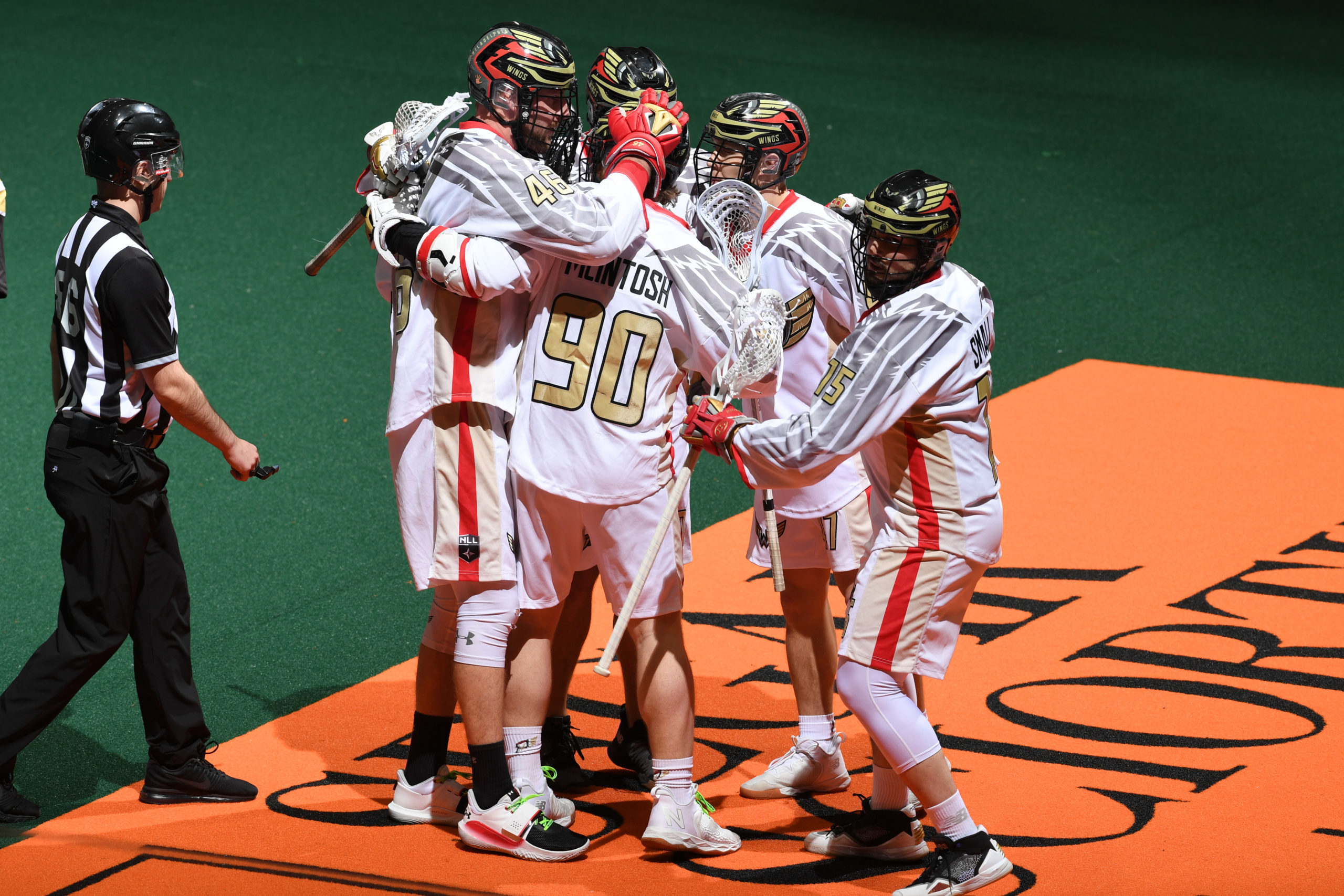 Wings Defeat Knighthawks 128 Philadelphia Wings Lacrosse