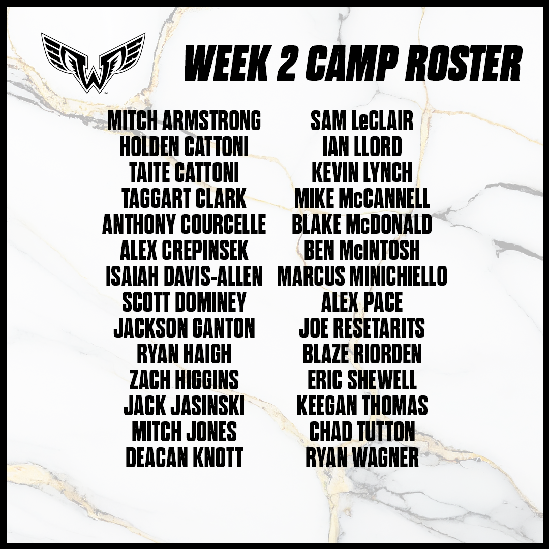 Wings Trim Training Camp Roster by 8 Players Philadelphia Wings Lacrosse